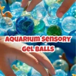 Colorful Aquarium Sensory Gel Balls for stress relief and tactile play.