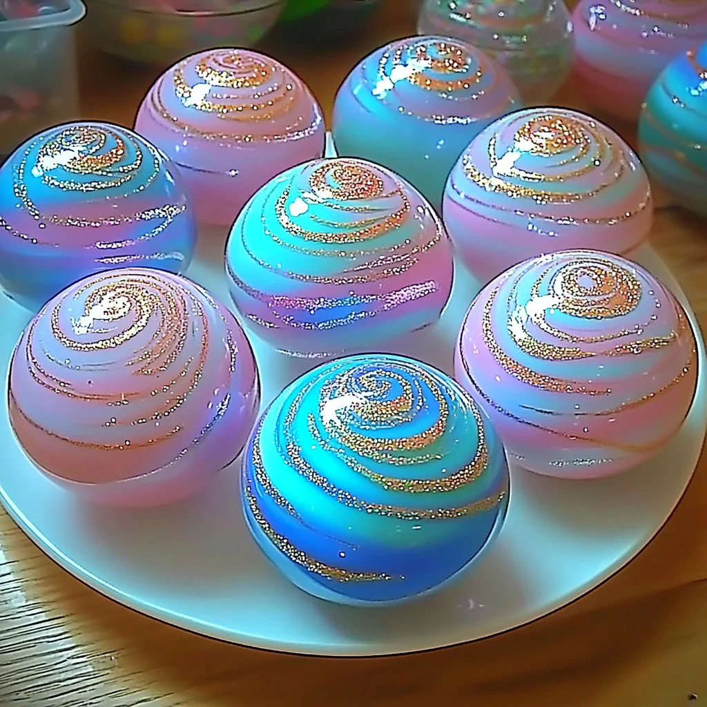 Swirl Glowing Bounce Ball with bright colors, ideal for nighttime play.
