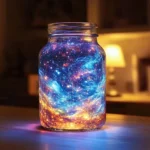 Galaxy Calm Jar for relaxation and stress relief