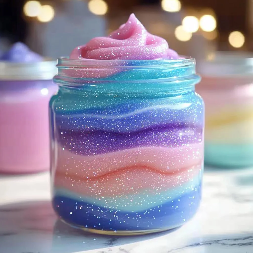 Colorful Shadow Slime Jars filled with gooey, vibrant slimes for creative play.