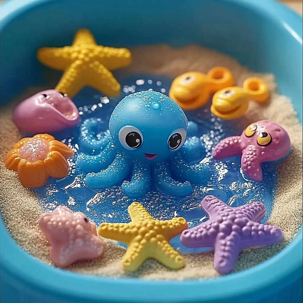 Under the Sea Sensory Play Tub for engaging sensory play activities