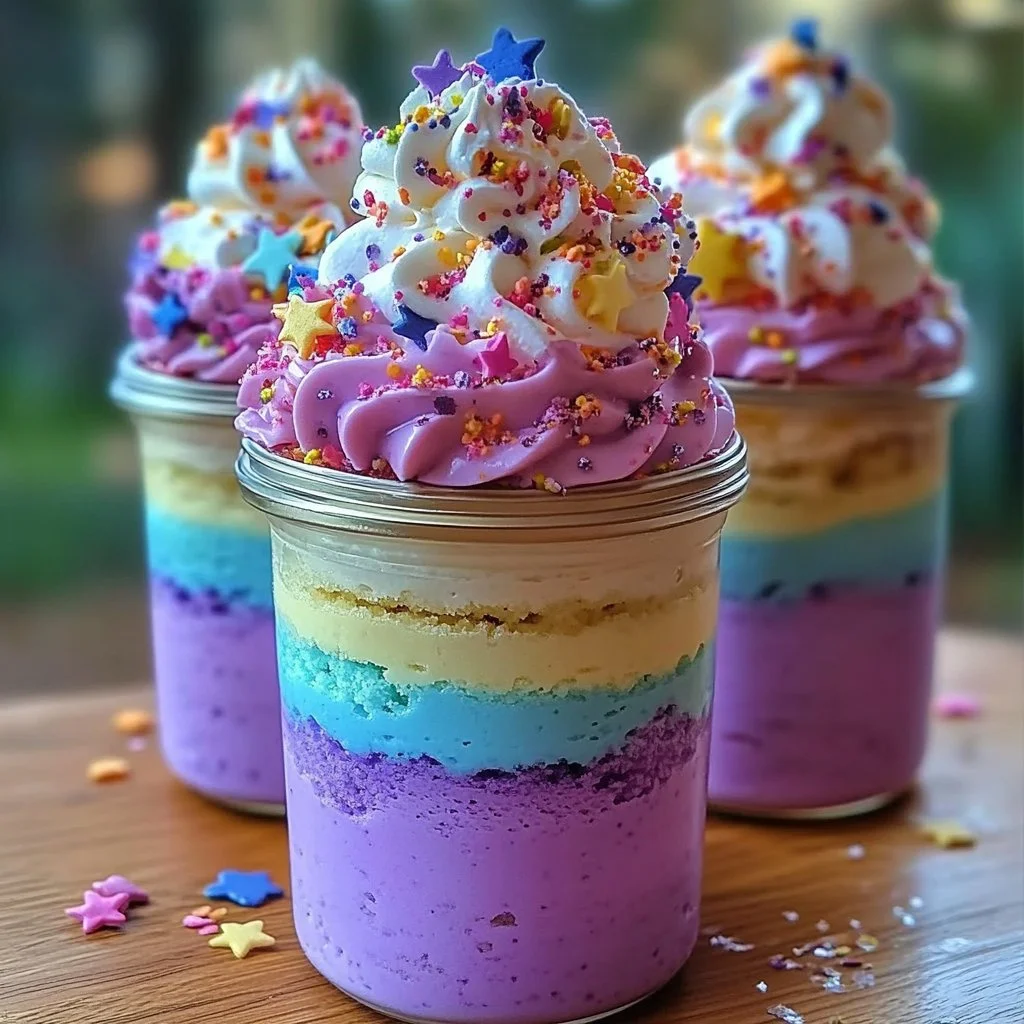 Aurora Whipped Cheesecake Jars with berries and a creamy texture