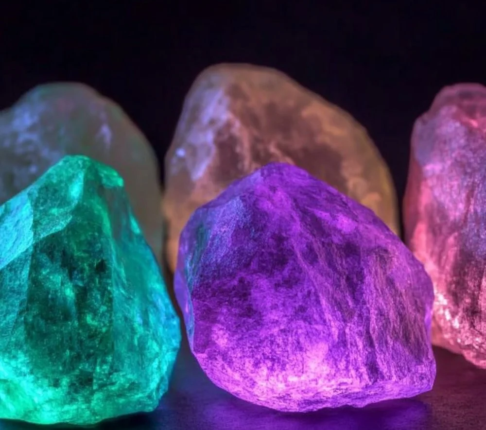 DIY glowing moon rocks for crafts and home decor