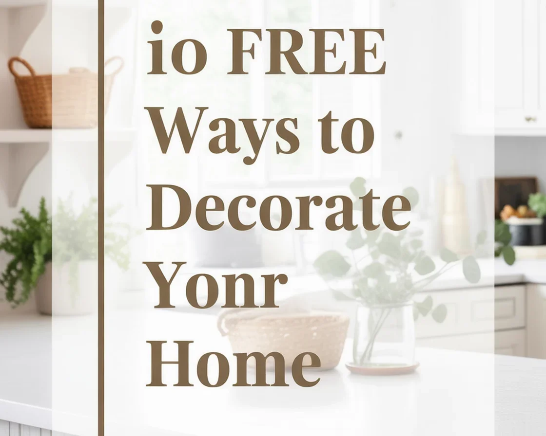 Cozy living room decorated with simple, affordable decor elements.