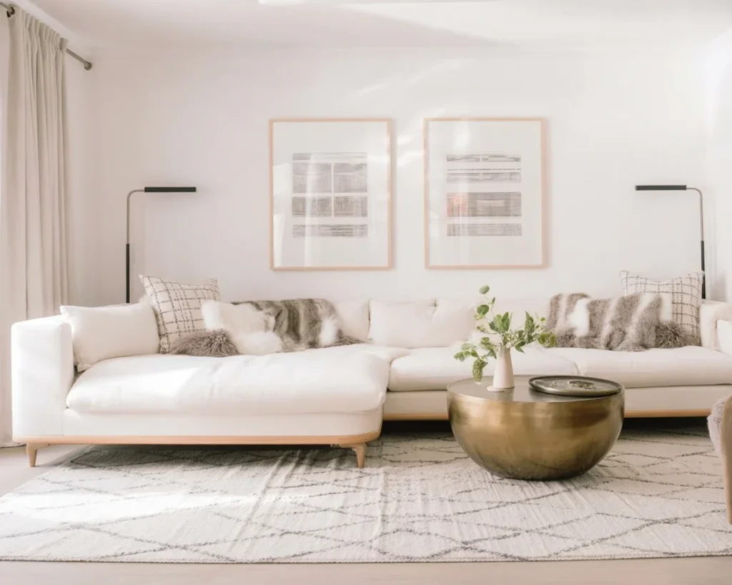 Different rug sizes for living room with sofa layout advice