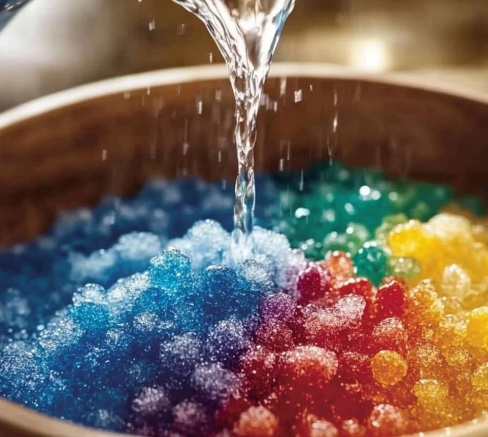 Colorful Fireworks Rainbow Sugar Crystals for decorating desserts and treats