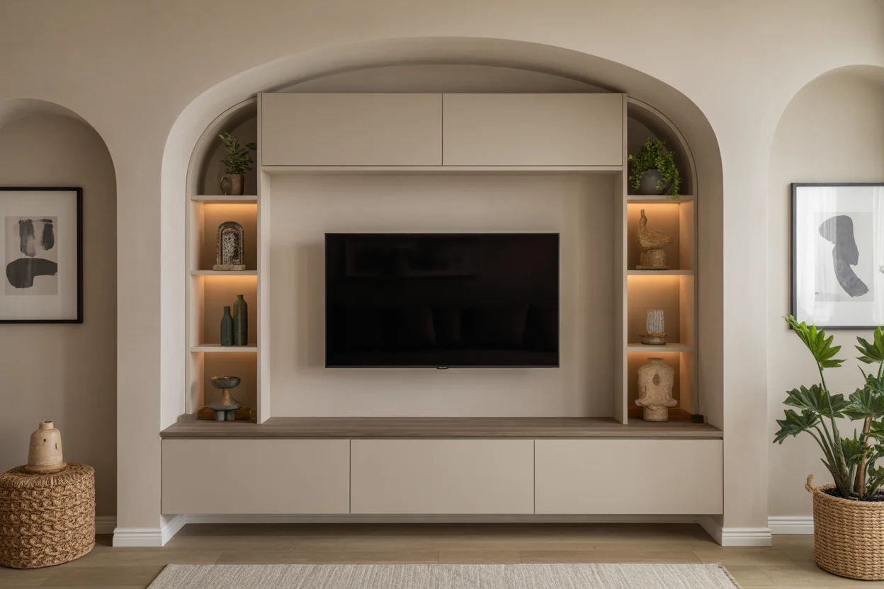 Stylish Home Decor Modern TV Wall Units