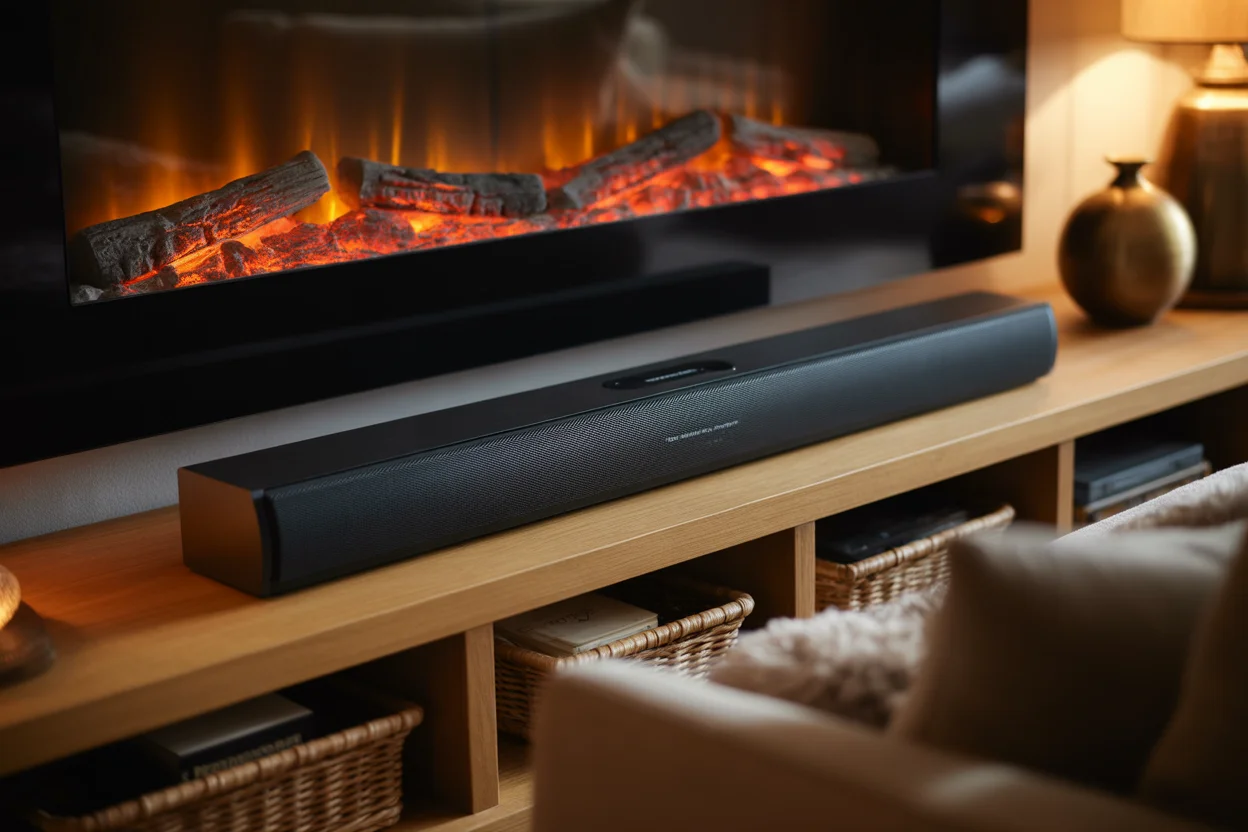 Modern Electric Fireplace Ideas with TV for Cozy Living Rooms