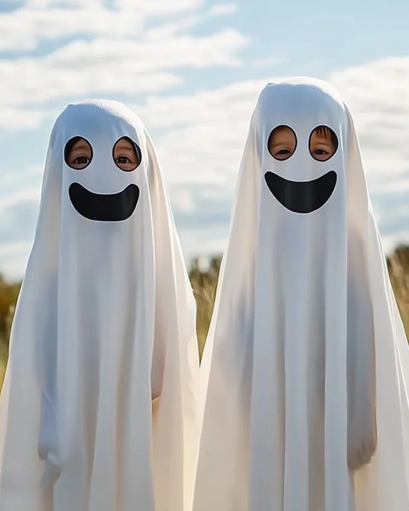 Adorable DIY ghost costume ideas for Halloween