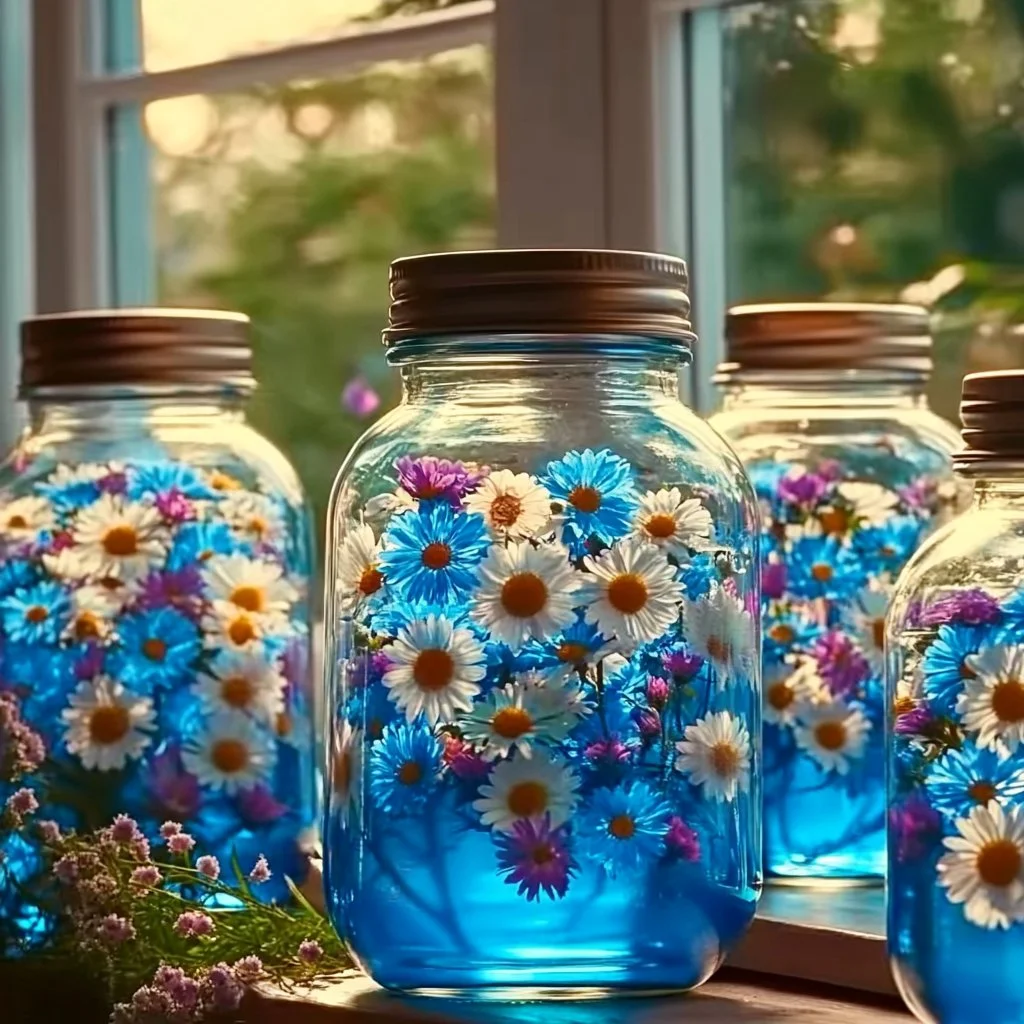 Collection of aromatic gel jars with soothing scents for relaxation.