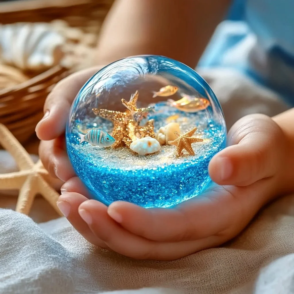 DIY aquarium sensory gel balls for creating an engaging underwater environment