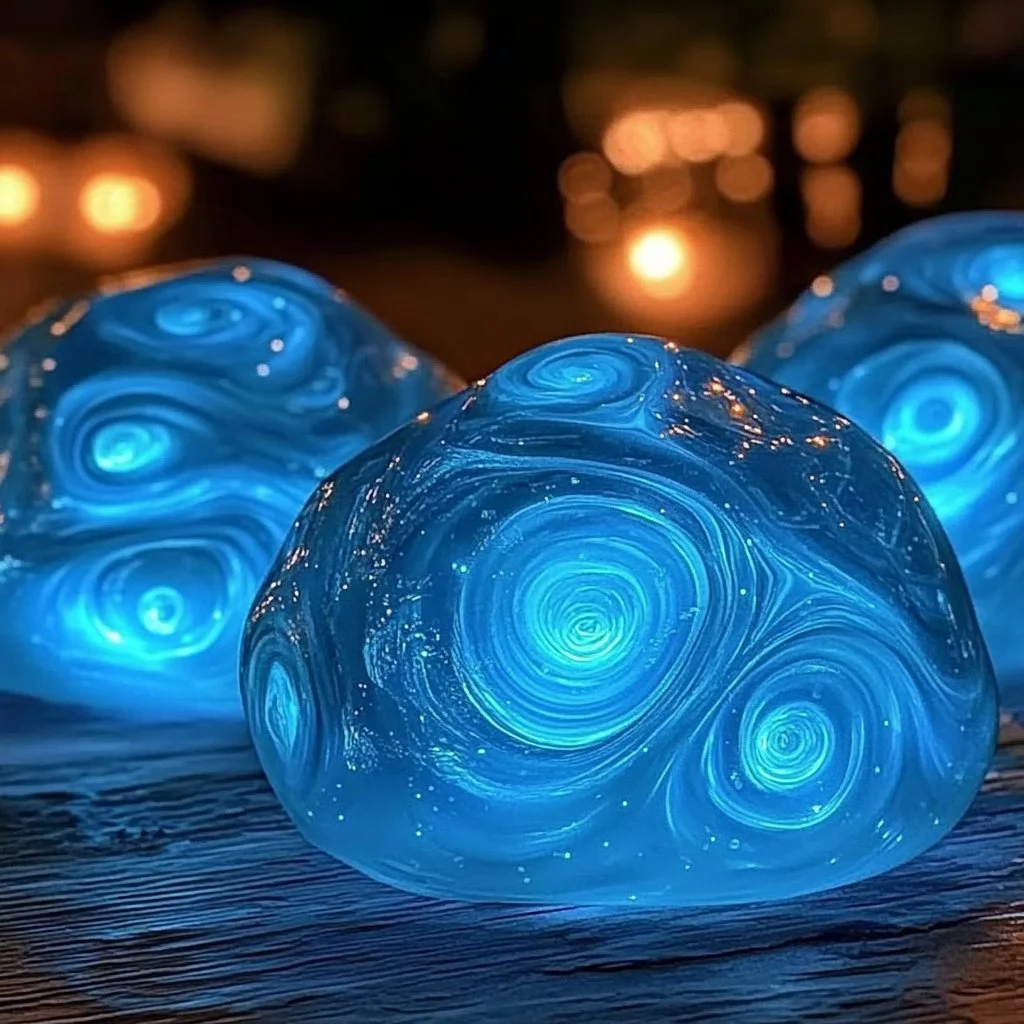 DIY glowing moon rocks to create magical home decor.