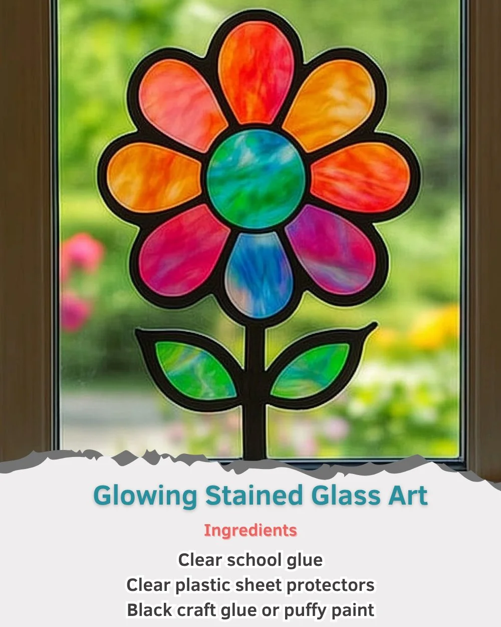 Vibrant glowing stained glass art showcasing intricate designs and colors.