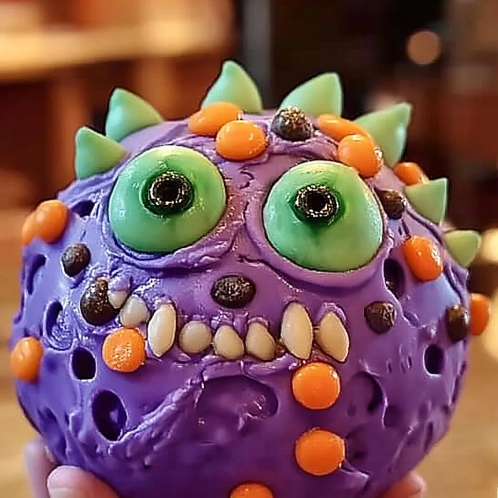 Colorful Monster Foam Dough for creative sensory play