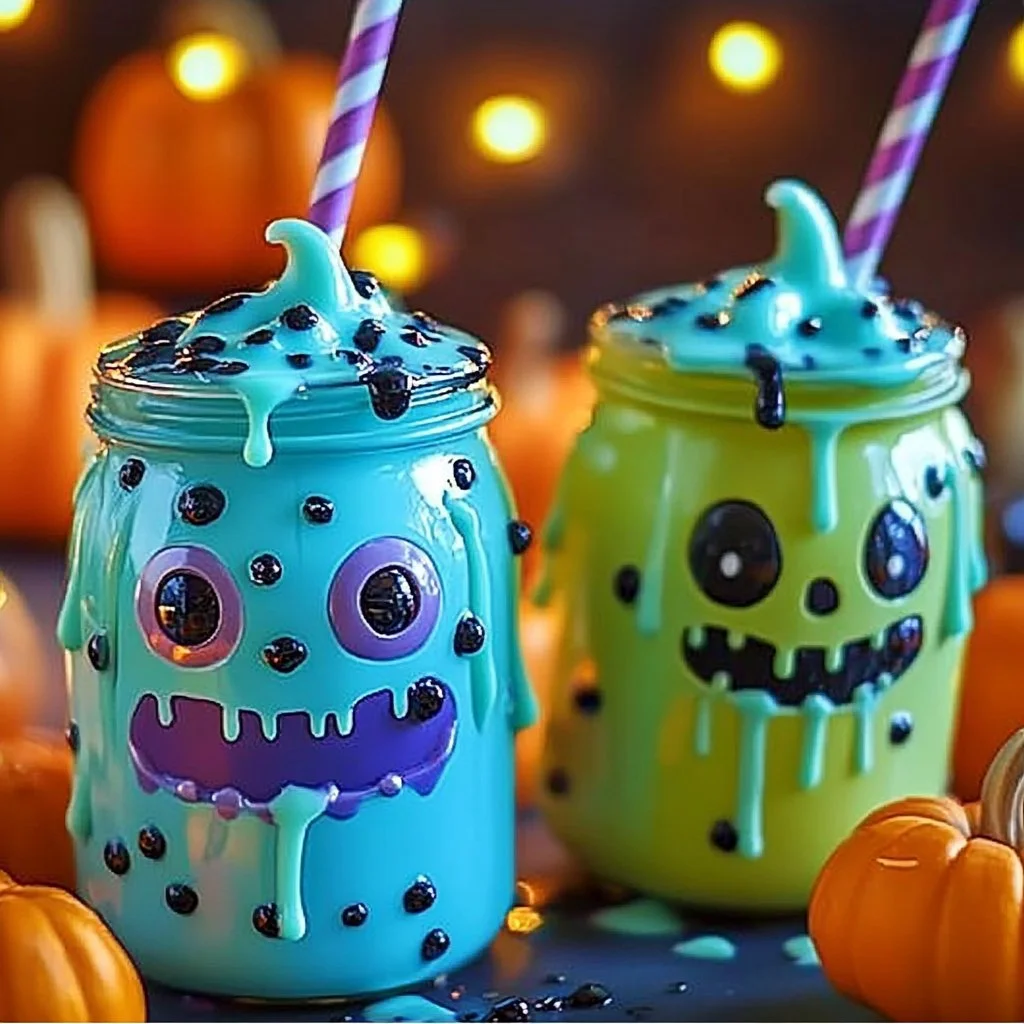 Colorful Monster Jar Eruption featuring various fun monster characters