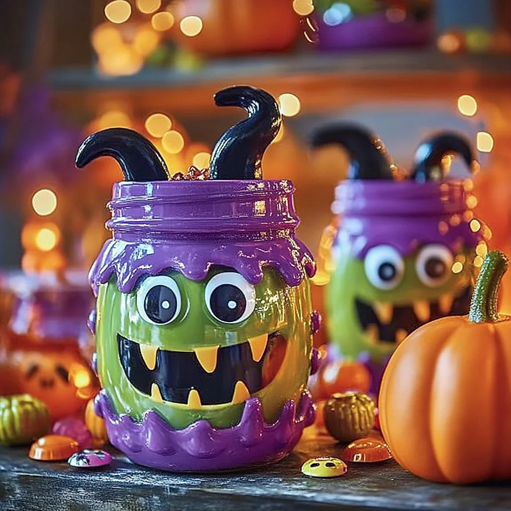 A vibrant Monster Jar eruption experiment showcasing colorful reactions and excitement.