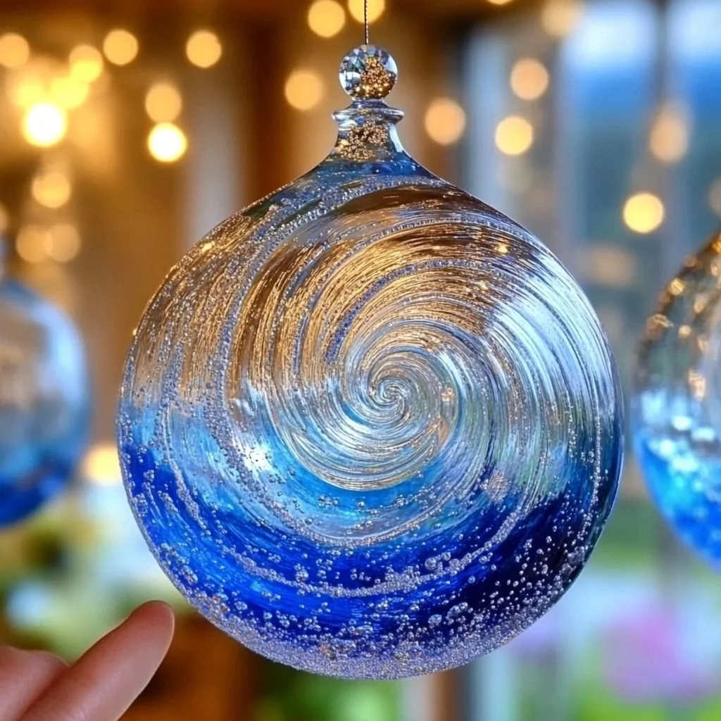 Beautiful Ocean Suncatchers illuminating a room with vibrant colors.