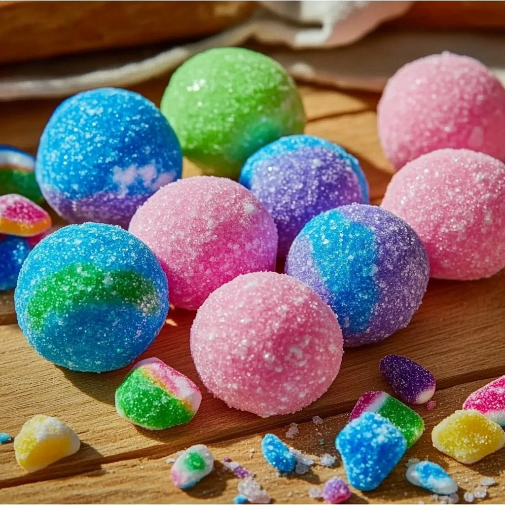 Pack of Pop Rocks Bubble Gum candies with vibrant colors and fizzy texture