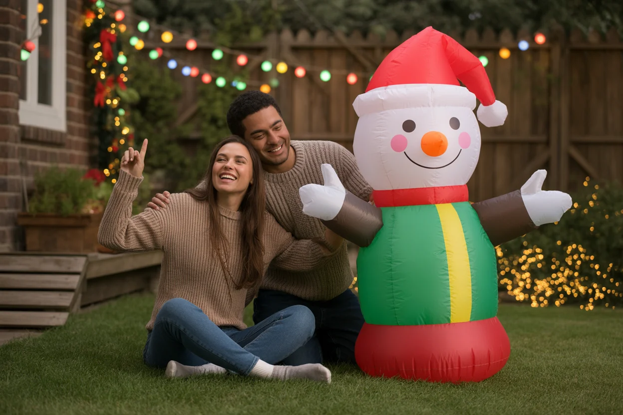Cheerful Oversized Yard Decor to Brighten Up Your Holidays