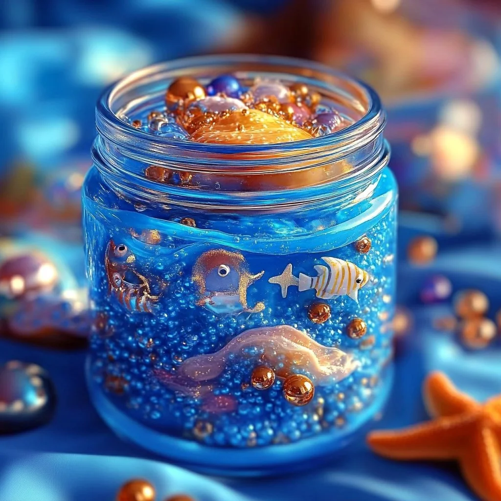 Close-up view of aquarium slime on tank surfaces and decor.