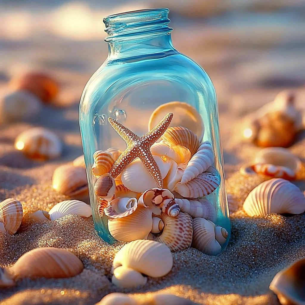 Colorful Ocean Bottle designed for sustainability and style