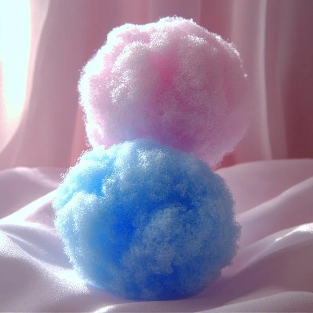 Cotton Candy Cloud bouncy balls in vibrant colors for playful fun