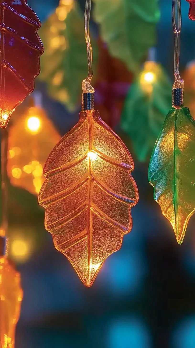 Colorful crayon sun catchers hanging in the window.