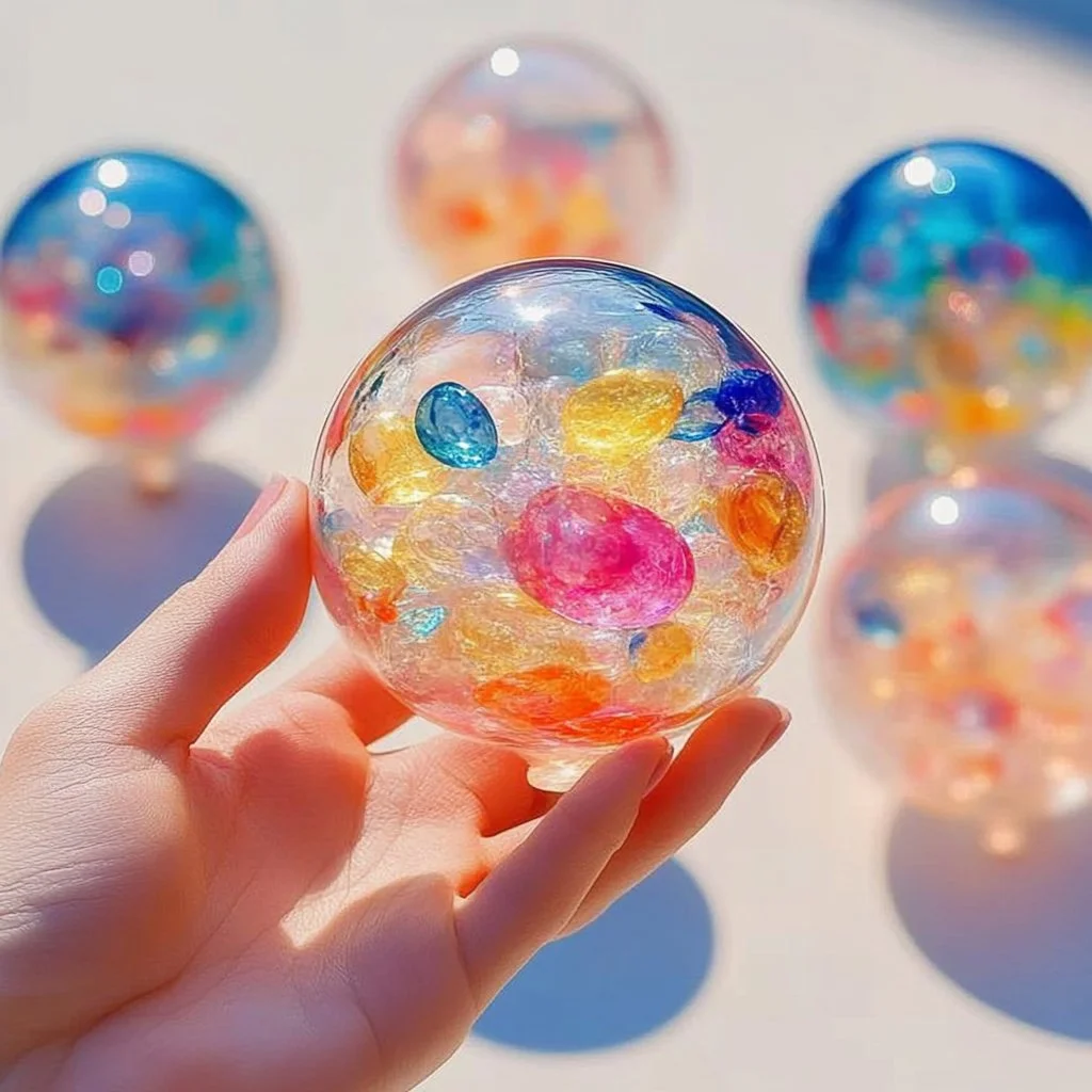 Colorful Crunchy Sticky Fun Balloons for festive celebrations and fun activities