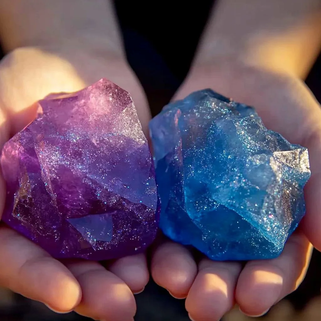 A scenic view of Crystal Beach showcasing its unique rock formations.