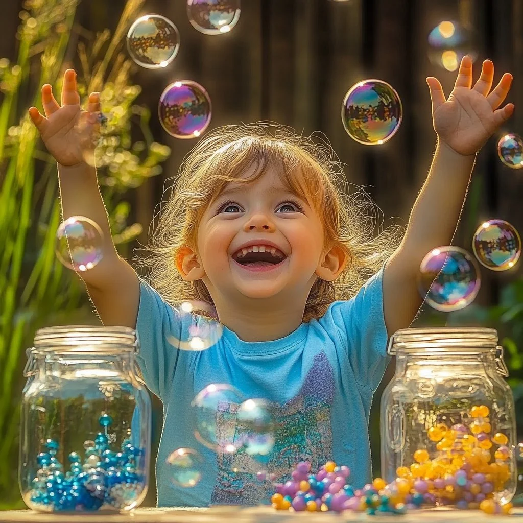 DIY bubble solution recipe for creating giant bubbles at home