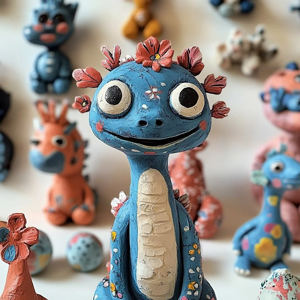 DIY coffee grounds clay project using recycled coffee grounds