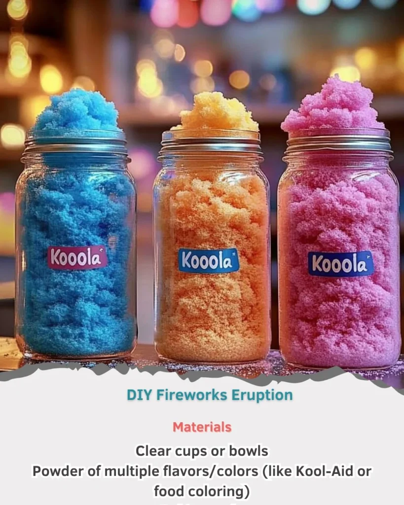 DIY fireworks eruption tutorial with safety tips and creative ideas