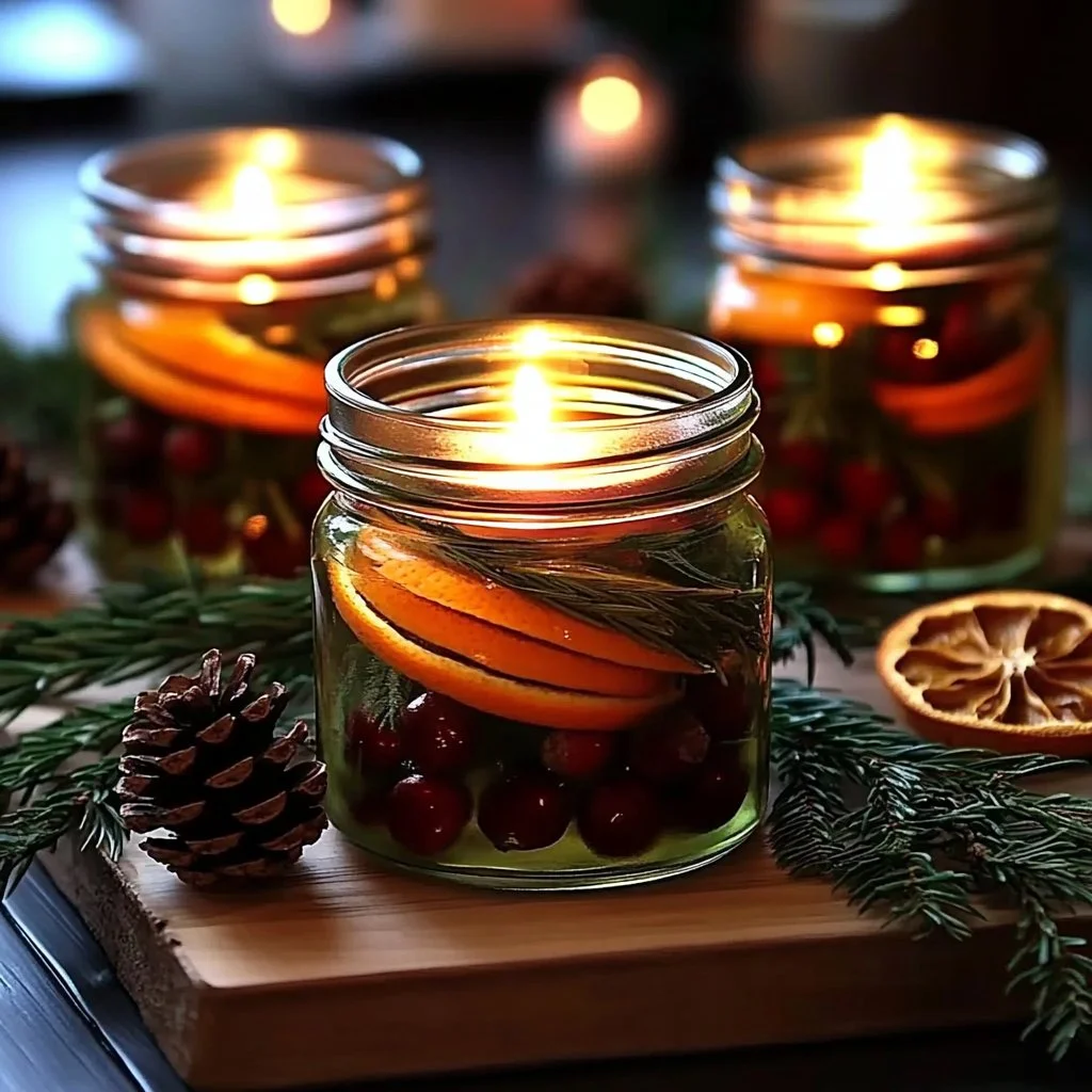 DIY Mason Jar Oil Lamps tutorial with step-by-step instructions