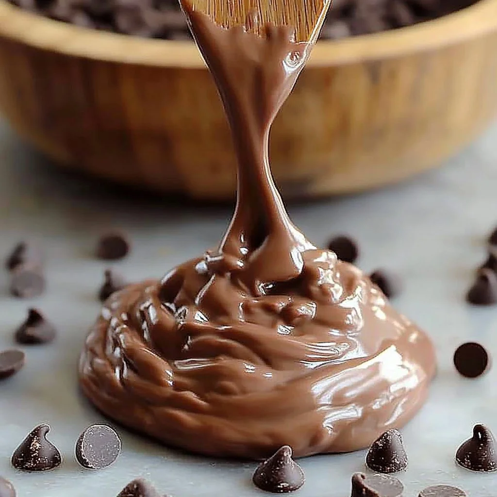 A bowl of edible chocolate slime perfect for sensory play and tasty enjoyment.