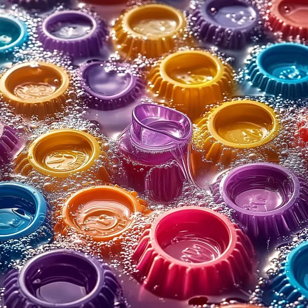 Children performing a fizzing color experiment with vibrant reactions.