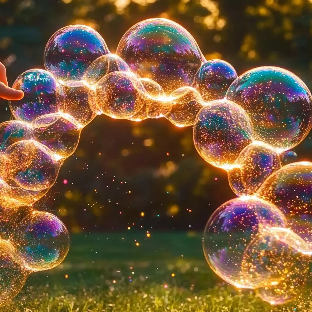DIY bubble snake blower made with simple materials for outdoor fun.