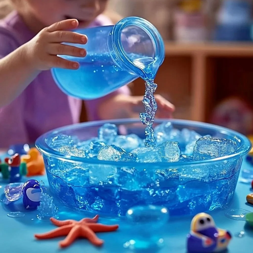 Visualization of ocean ice melt and its environmental effects