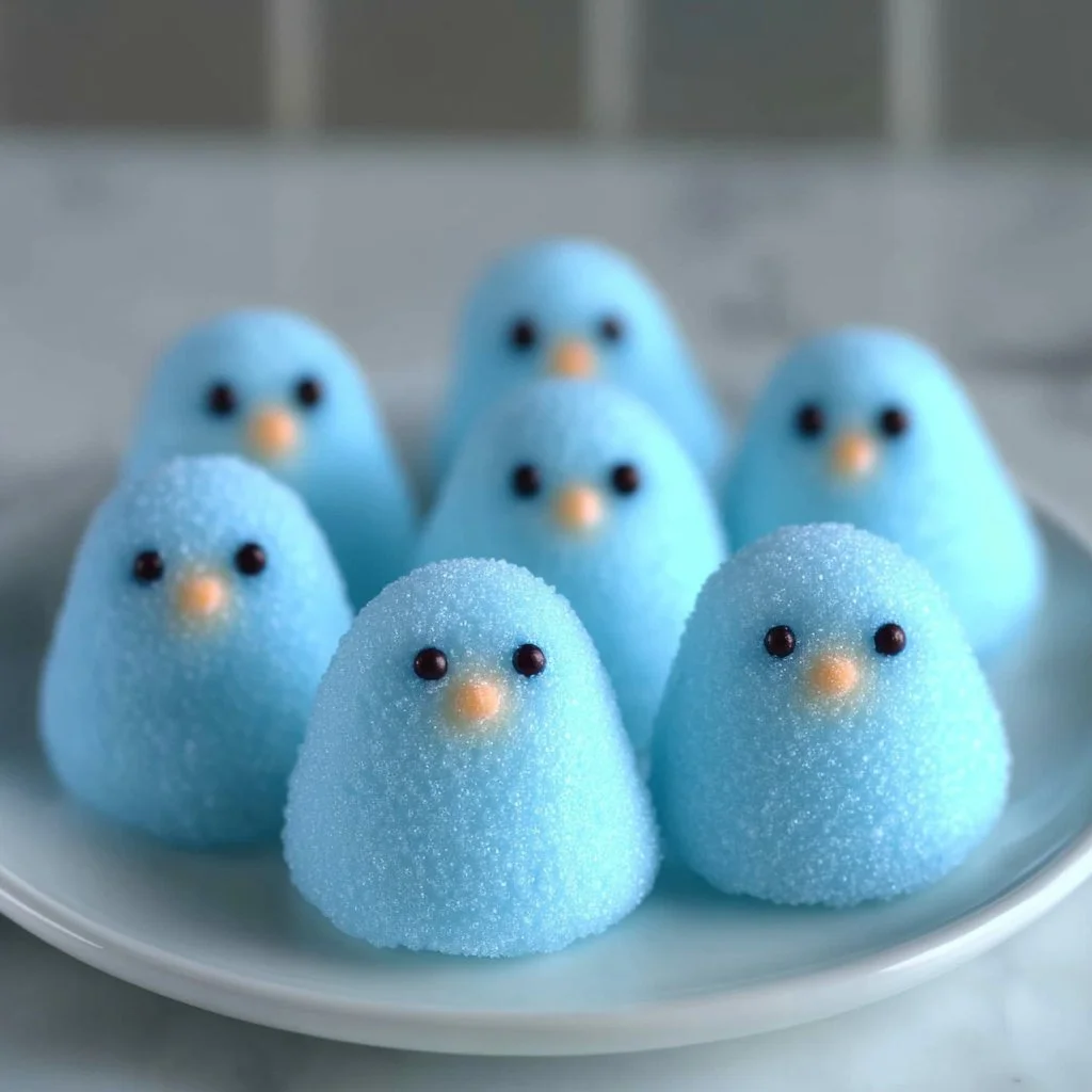 Peeps being microwaved in an experiment showcasing their reaction to heat.