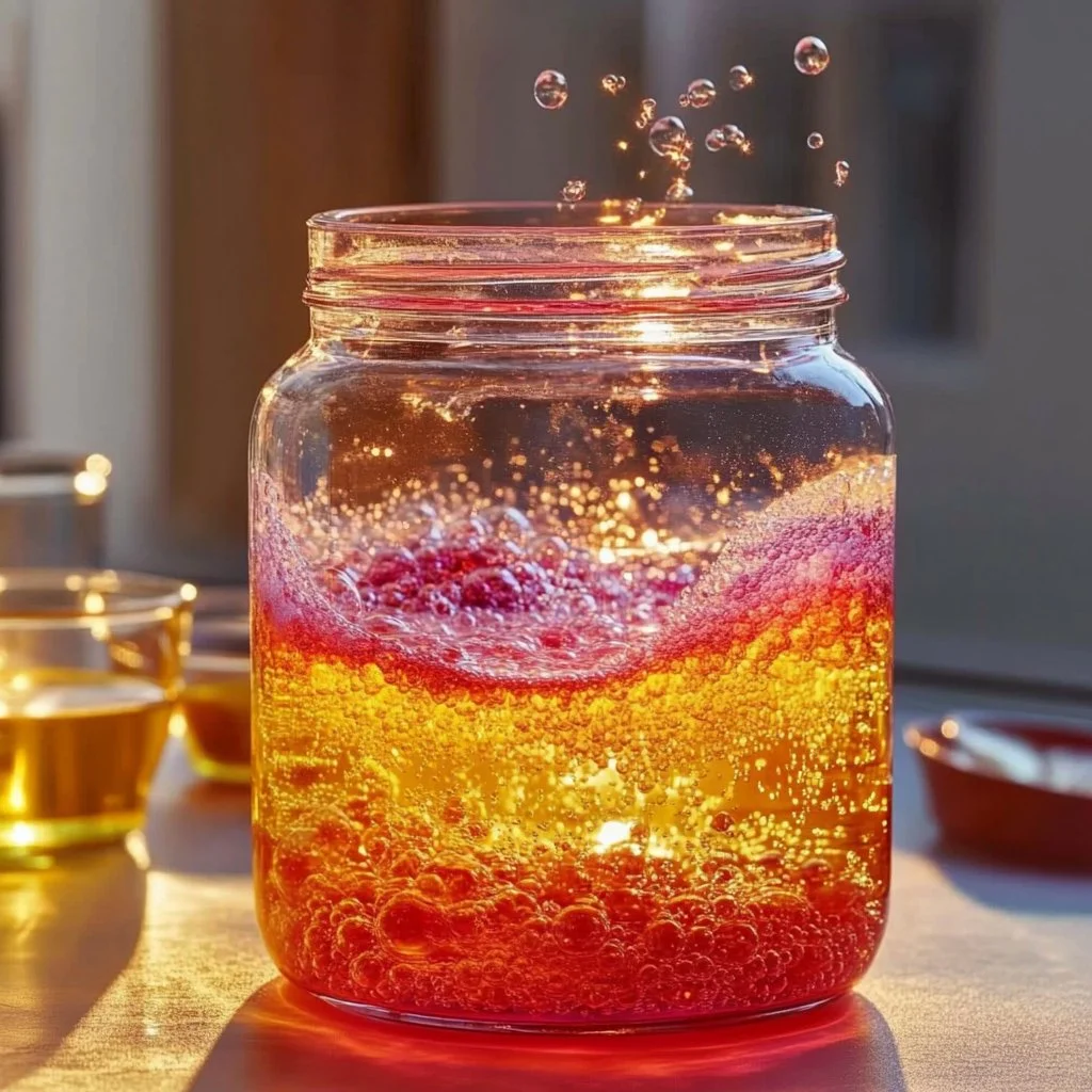 Salt volcano erupting brine and salt in a natural landscape.