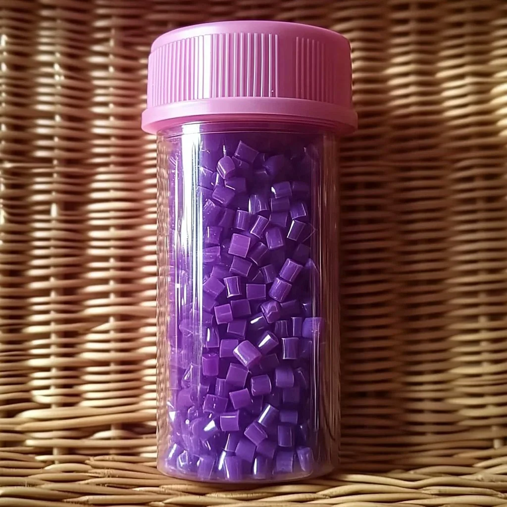 Scented rainstick sensory bottle designed for relaxation and sensory play