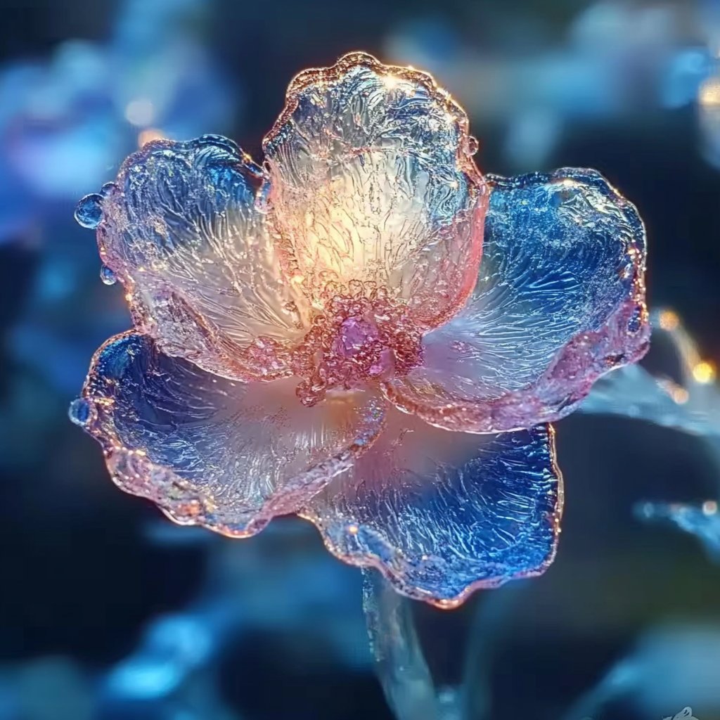 Borax Crystal Flowers