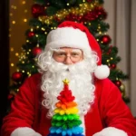 Baking Soda Christmas Tree