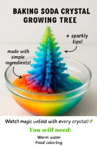 Baking Soda Crystal Growing Tree