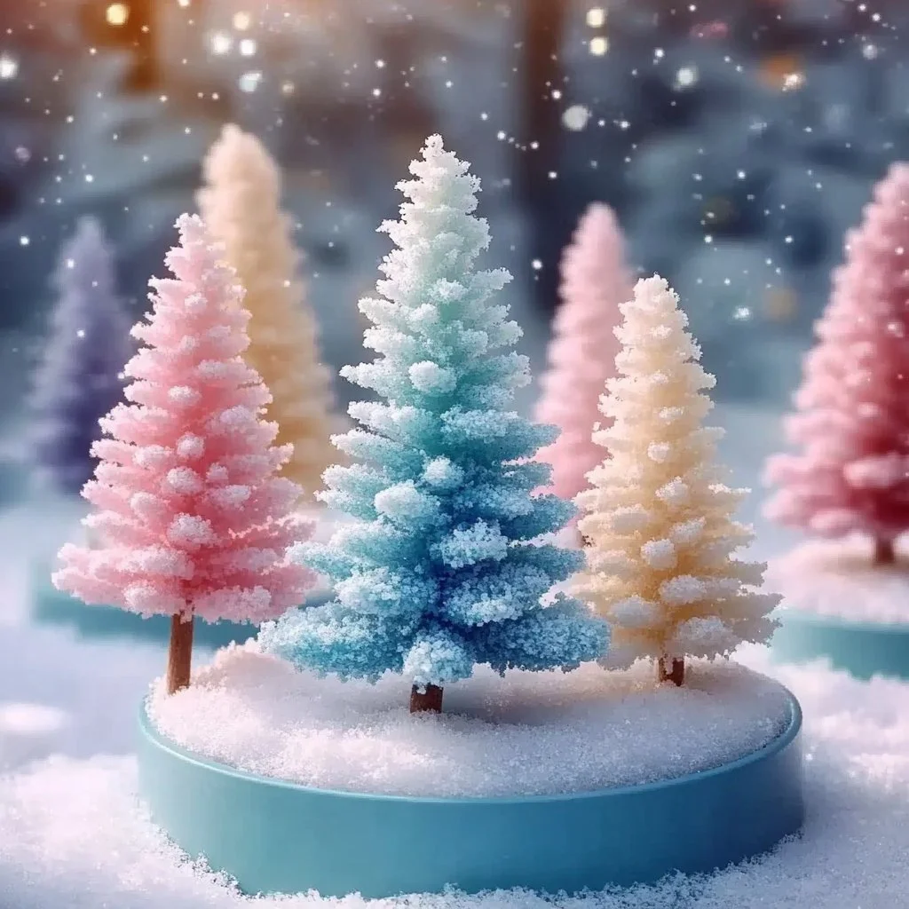 Baking soda used in gardening to promote healthy tree growth.