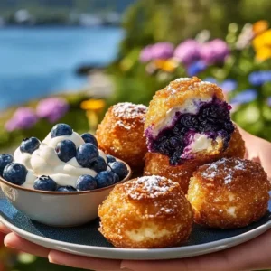Blueberry Pie Bombs
