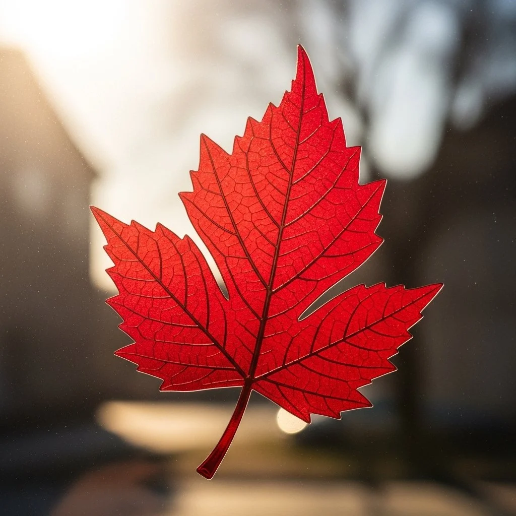 Colorful window clings adding a fun and artistic touch to a bright room