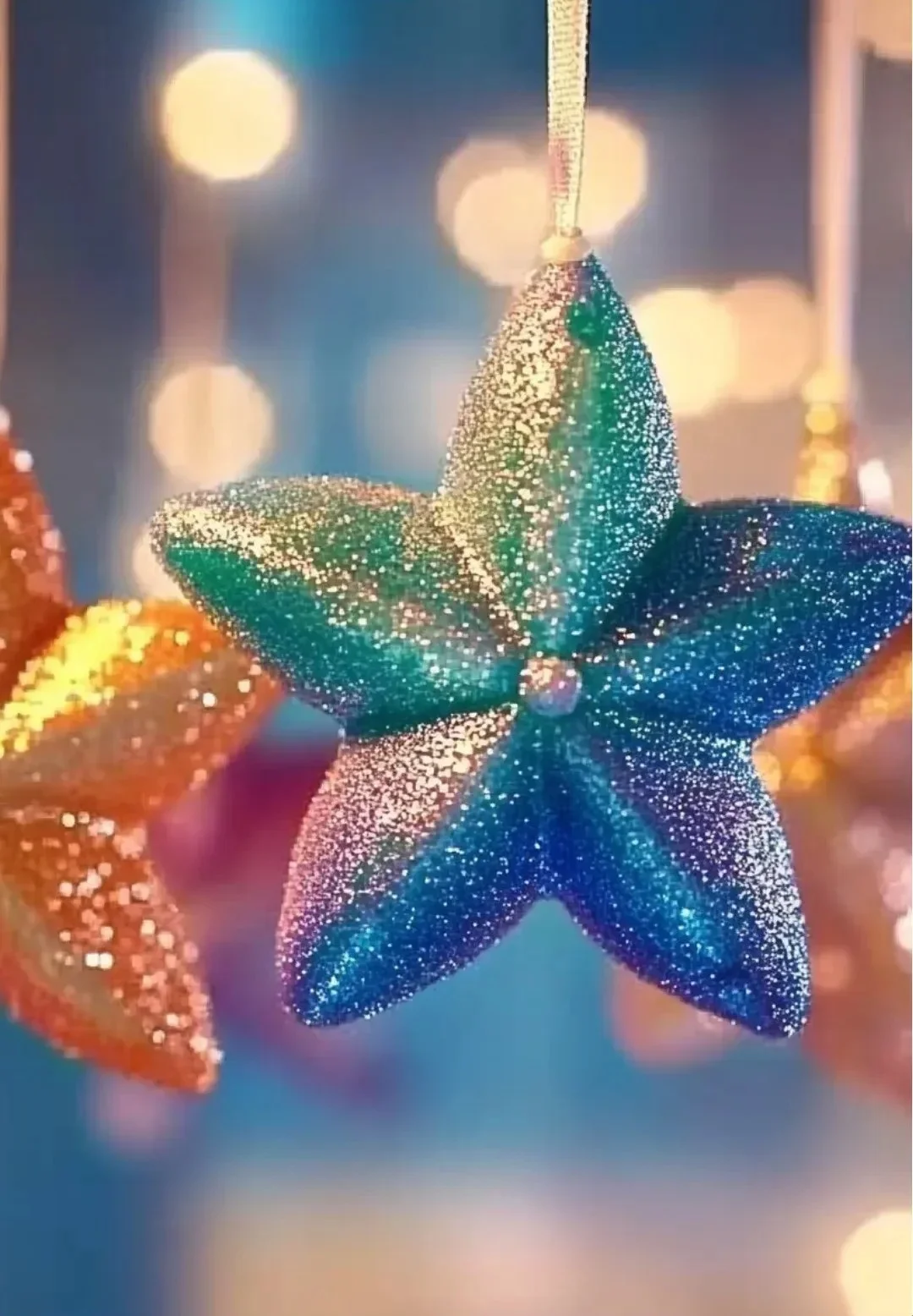 A close-up of crystals growing in a colorful experiment showcasing the beauty of nature's chemistry.