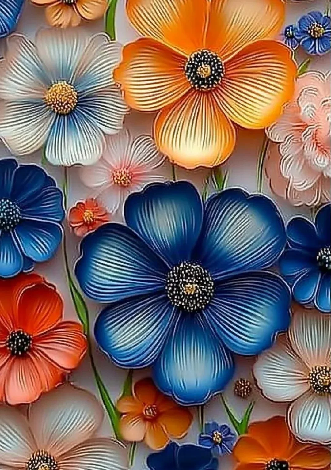 DIY Blooming Salt Flower art project showcasing vibrant colors and textures.