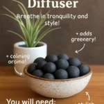 DIY Lava Rock Diffuser