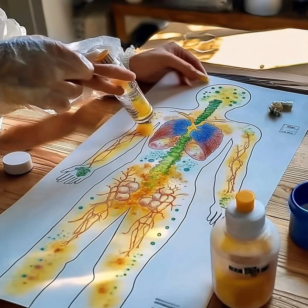 Students engaging in the Invisible Heart STEM activity, exploring science and math concepts.